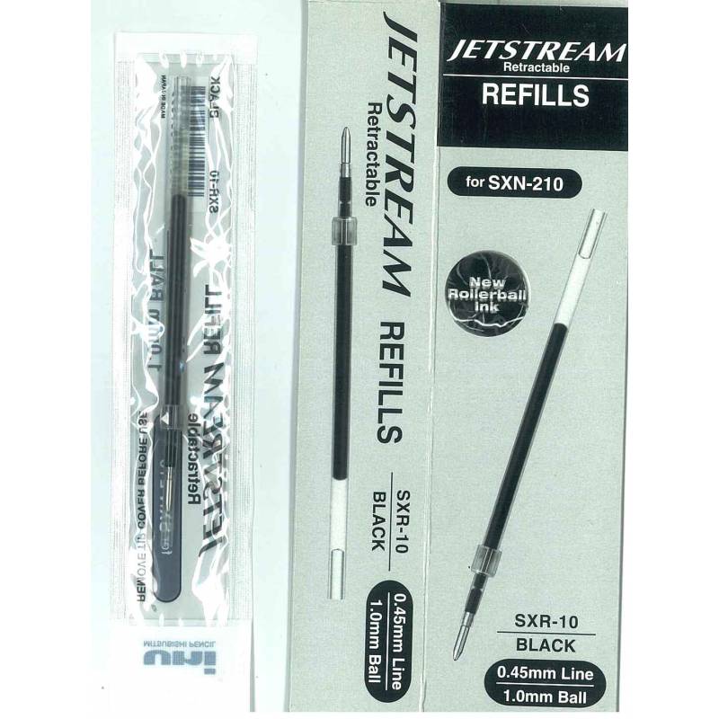 Uni-ball Jetstream Retractable Ballpoint Pen, Bold 1mm, Black Ink Black Barrel 73832 - View #7